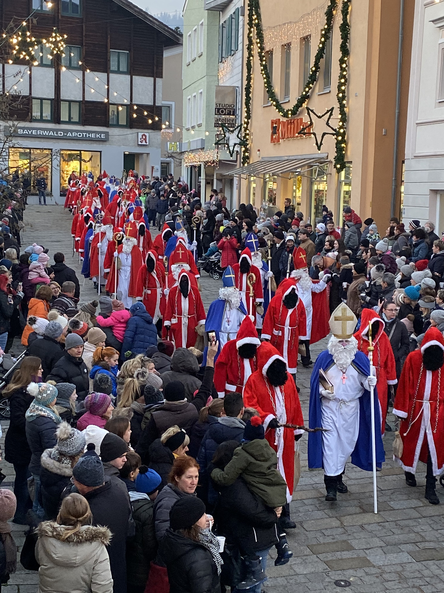 Nikolauseinzug in Hauzenberg