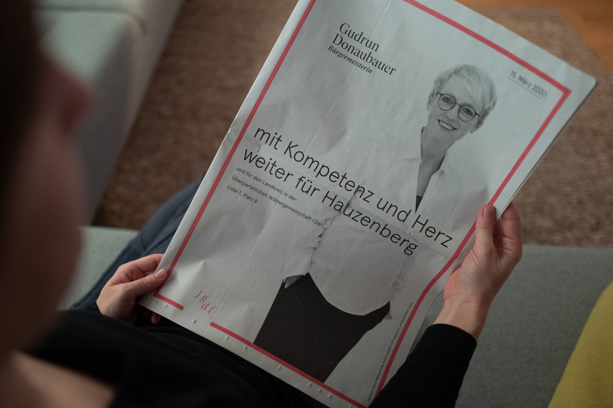 Wahlzeitung von Gudrun Donaubauer